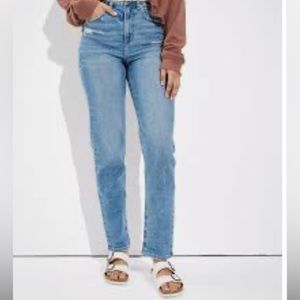 American eagle high rise mom jeans